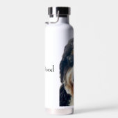 サングラスとベルネドードルのマッチングのバックパック ウォーターボトル (右面)