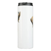 サングラスと可愛い英語のブルドッグおもしろい、子犬 タンブラー (裏面)