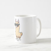 サングラスにも実在予測できなのポーズ コーヒーマグカップ (正面右)