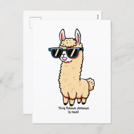 サングラスにも実在予測できなのポーズ シーズンポストカード