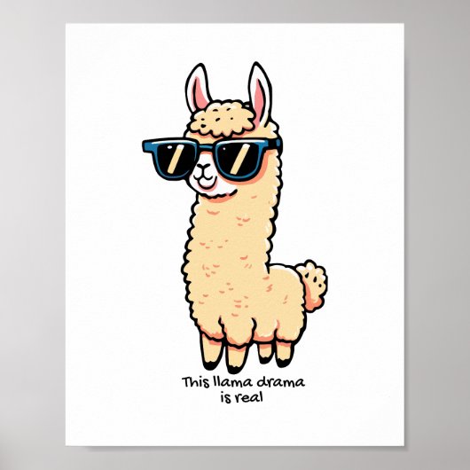 サングラスにも実在予測できなのポーズ ポスター (正面)