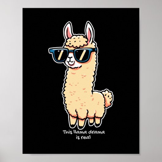 サングラスにも実在予測できなのポーズ ポスター (正面)