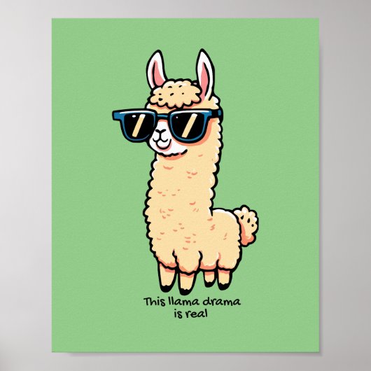 サングラスにも実在予測できなのポーズ ポスター (正面)