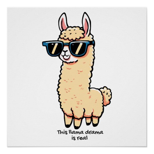 サングラスにも実在予測できなのポーズ ポスター (正面)