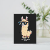 サングラスにも実在予測できなのポーズ ポストカード (スタンド正面)