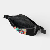 サングラスにスクアッチヴィンテージ文字 ファニーパック (見開き)