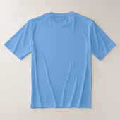 サングラスに犬のメンズスポーツテック競技者Tシャツ Tシャツ (レイダウン裏面)