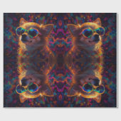 サングラスのかわいい子犬チワワ ラッピングペーパー (フラット)