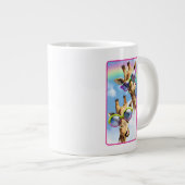 サングラスのキリン ジャンボコーヒーマグカップ (正面右)