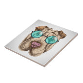 サングラスのシャルペイ タイル (側面)