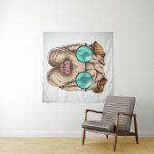 サングラスのシャルペイ タペストリー (インサイチュ(横))