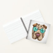 サングラスのシャルペイ ノートブック (内部)