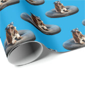 サングラスのバセットハウンド ラッピングペーパー (ロールコーナー)