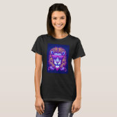 サングラスのライオン Tシャツ (正面フル)