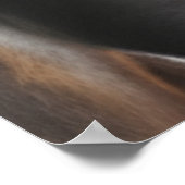 サングラスの犬 ポスター (角)