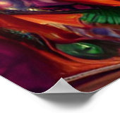 サングラスの美しいお姫様 ポスター (角)