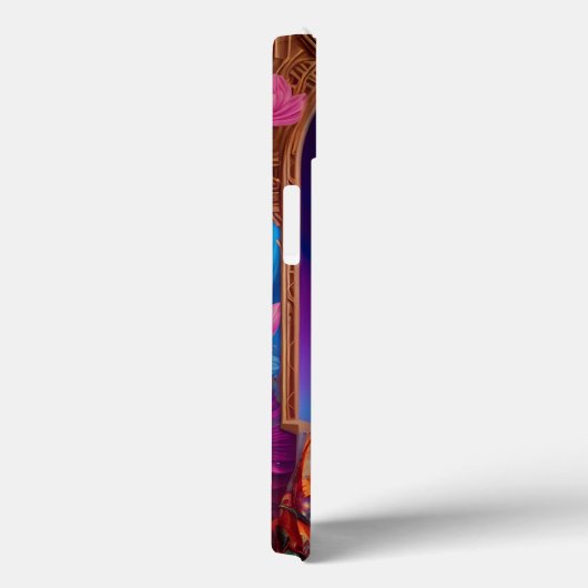 サングラスの美しいお姫様 Case-Mate iPhoneケース (裏面 / 右)