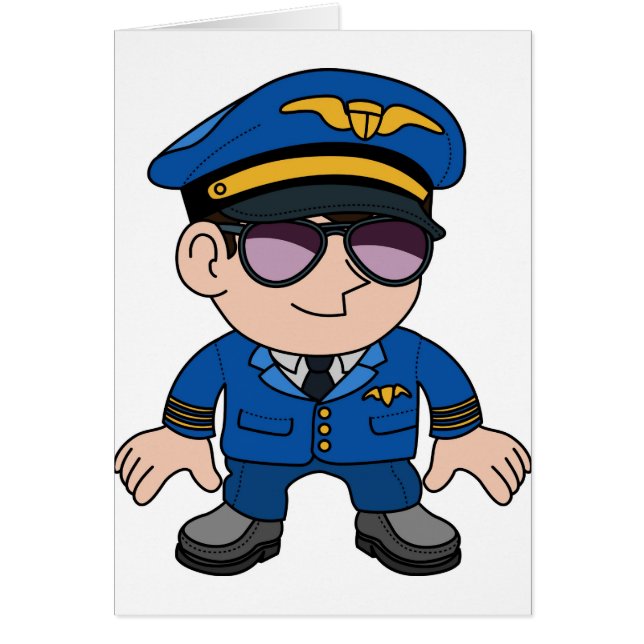 サングラスの飛行パイロット (正面)