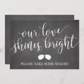 サングラスはサインを好む – 私たちの愛は明るく輝く (正面/裏面)