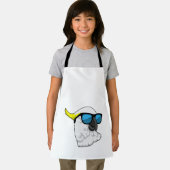 サングラスをかけたオウム エプロン (インサイチュ)