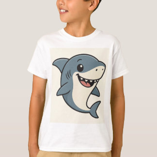 サングラスをかけたクールなサメのTシャツ Tシャツ