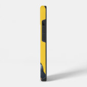 サングラスをかけたクールなドーベルマン iPhoneケース (左側面)