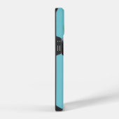 サングラスをかけたクールなドーベルマン iPhoneケース (右側面)