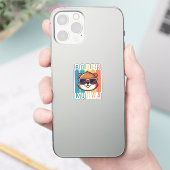 サングラスをかけたビーバー シール (スマートフォン)