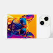 サングラスをかけたフレンチブルドッグ Case-Mate iPhoneケース (裏面 (横))