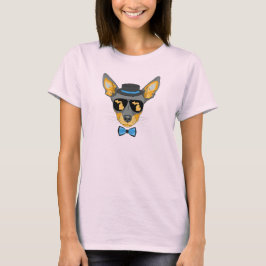 サングラスをかけたミシガンチワワ Tシャツ