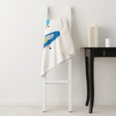 サングラスをかけているカワイイ飛び跳ねるキャンディービーンズ シェルパブランケット (インサイチュ)