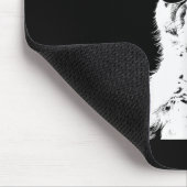 サングラスをかけているカンガルーおもしろいアニマルオーストラリア マウスパッド (コーナー)