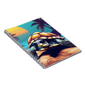 サングラスをかけている亀 ノートブック (右側)