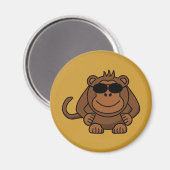 サングラスを持った猿 マグネット (正面/裏面)