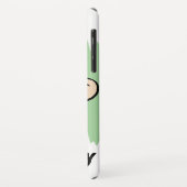 サングラスを持つ漫画の切り貼り芸術のカッコいい猿 Case-Mate iPhoneケース (裏面/左)