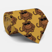 サングラスを持つ猿 ネクタイ (ロール)