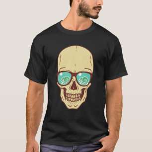サングラスウェーブスカルヘッズパンクグランジメタル Tシャツ