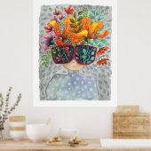 サングラスクリエイティビティ・アートプリント ポスター (キッチン)