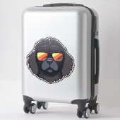 サングラスクールのニュークラシックファンドランドTシャツ シール (スーツケース)