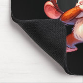 サングラスクールマンガのユーモアでダブモンキー マウスパッド (コーナー)