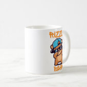 サングラスクール付きスリッツリーベア コーヒーマグカップ (正面右)