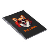 サングラスクール付きペンブロークウェルシュコーギー ノートブック (右側)