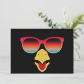 サングラスクール感謝少年とトルコ顔 招待状 (スタンド正面)