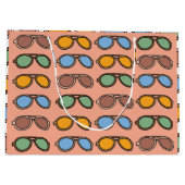 サングラスサマーカラフルサングラス ラージペーパーバッグ (裏面)