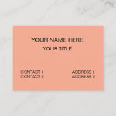 サングラスサマーカラフルサングラス 名刺 (裏面)