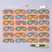 サングラスサマーカラフルサングラス 薄葉紙 (クラフト)