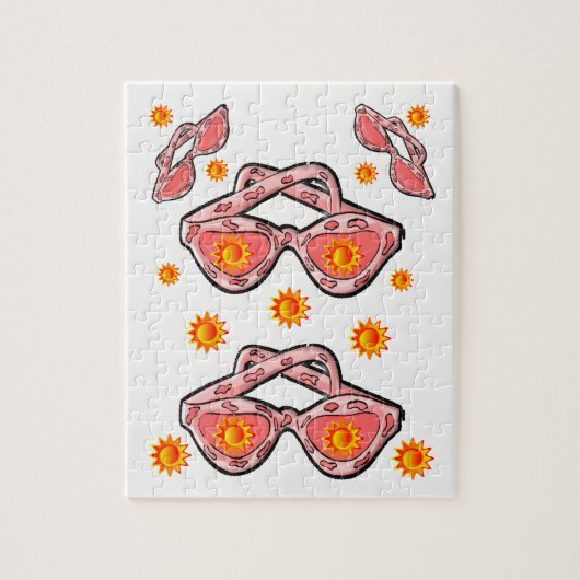 サングラスジグソーパズル ジグソーパズル (縦)