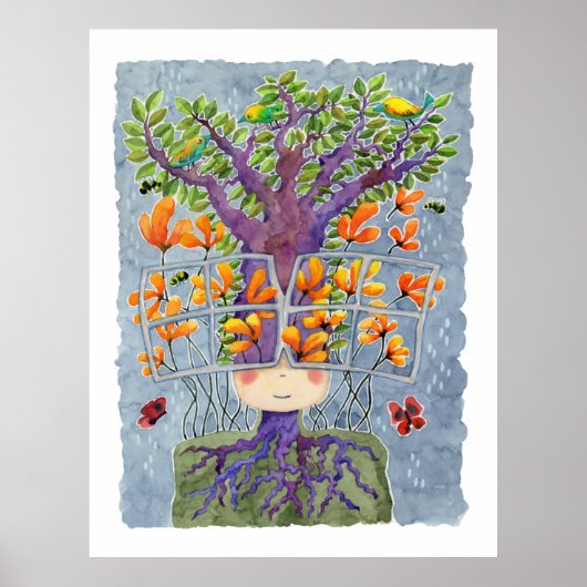 サングラスディスカバリーアートプリント ポスター (正面)