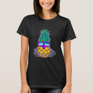 サングラスパイナップルアロハハワイサマービーブススウィー Tシャツ