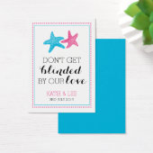 サングラスメッセージカード | Starfish結婚式の引き出物 (デスク)